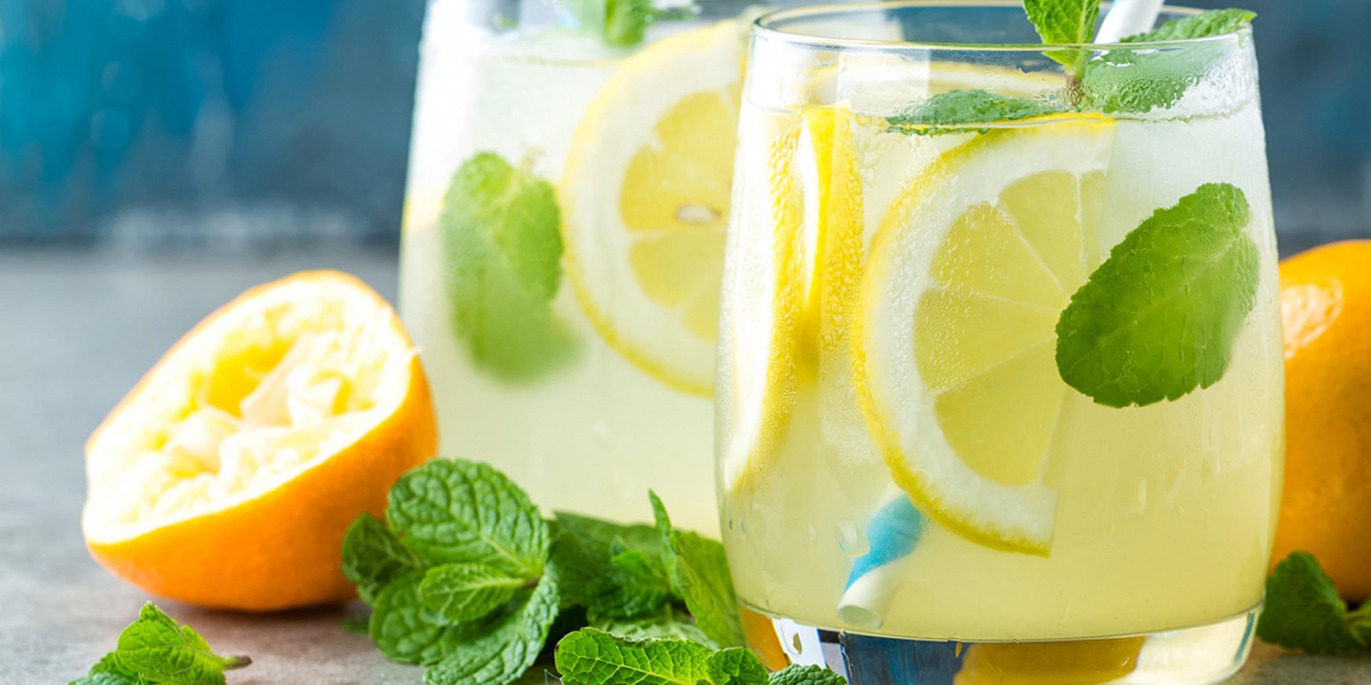 Homemade Mint Lemonade Recipe No Calorie Sweetener & Sugar Substitute