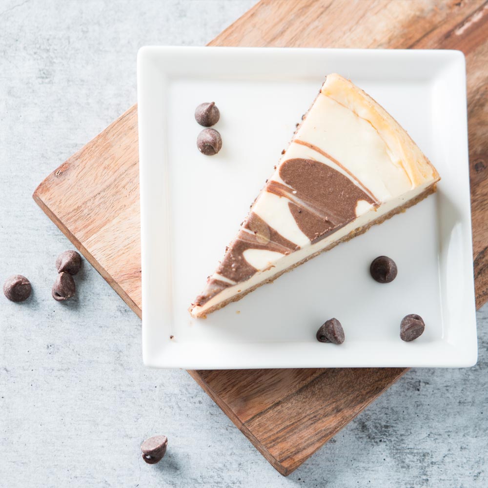 Mocha Swirl Cheesecake