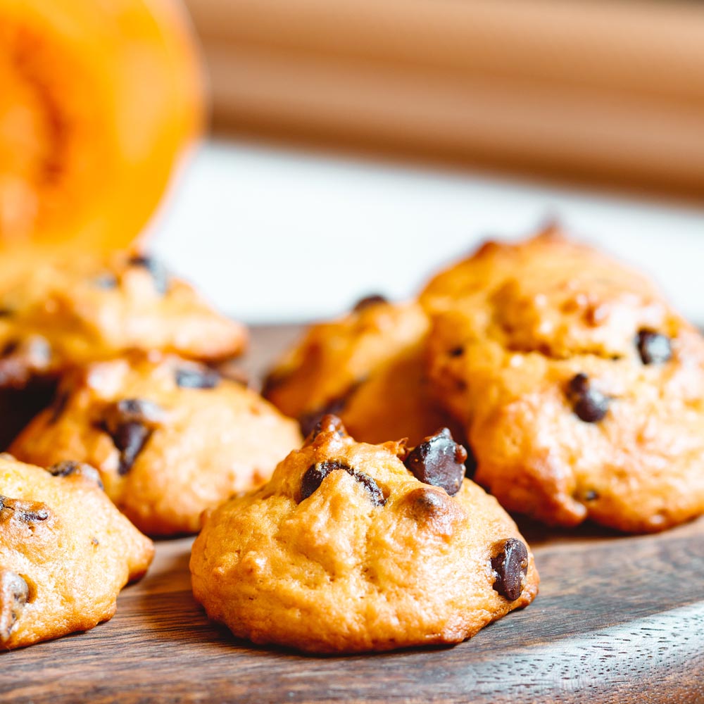 Pumpkin Chocolate Chip Cookies