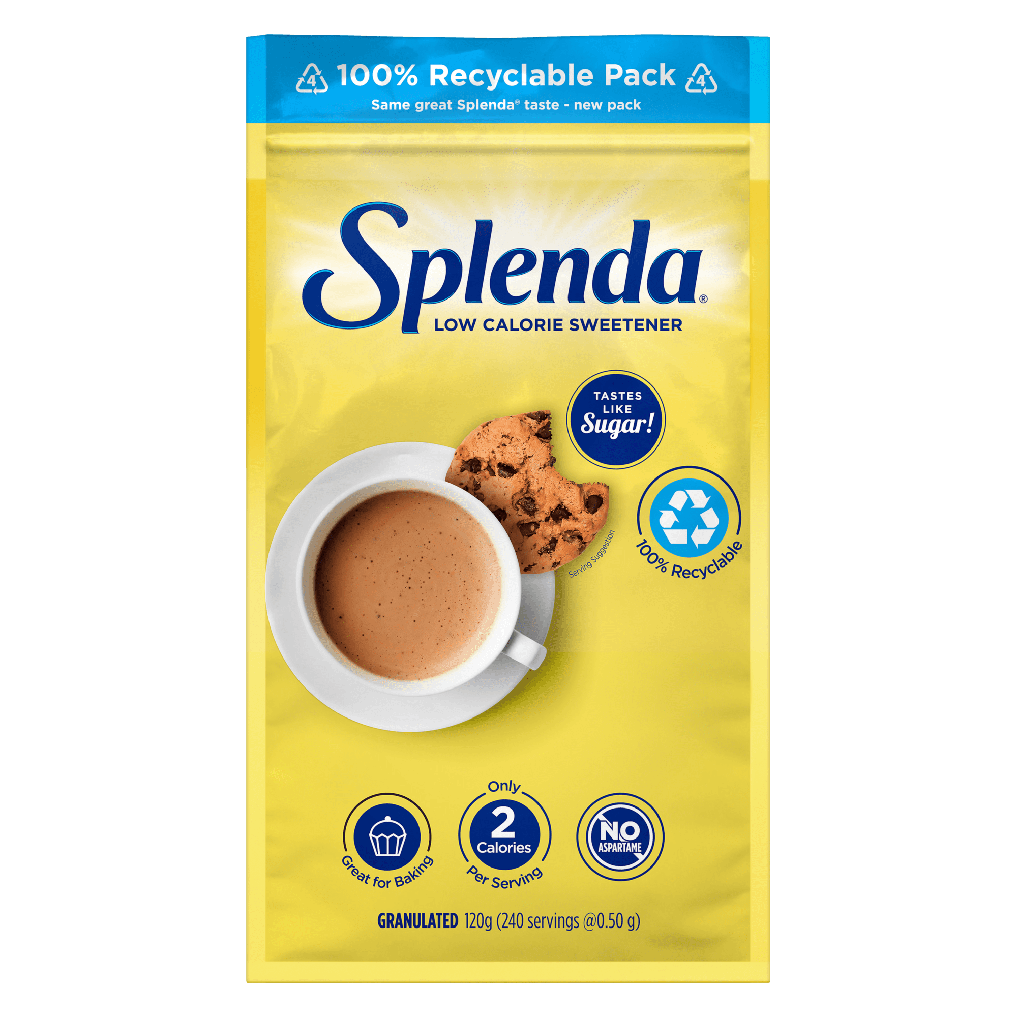 Splenda Granulated Sweetener - Front