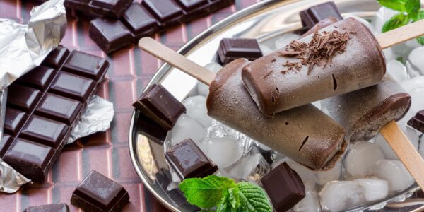 Chocolate Yoghurt Pops