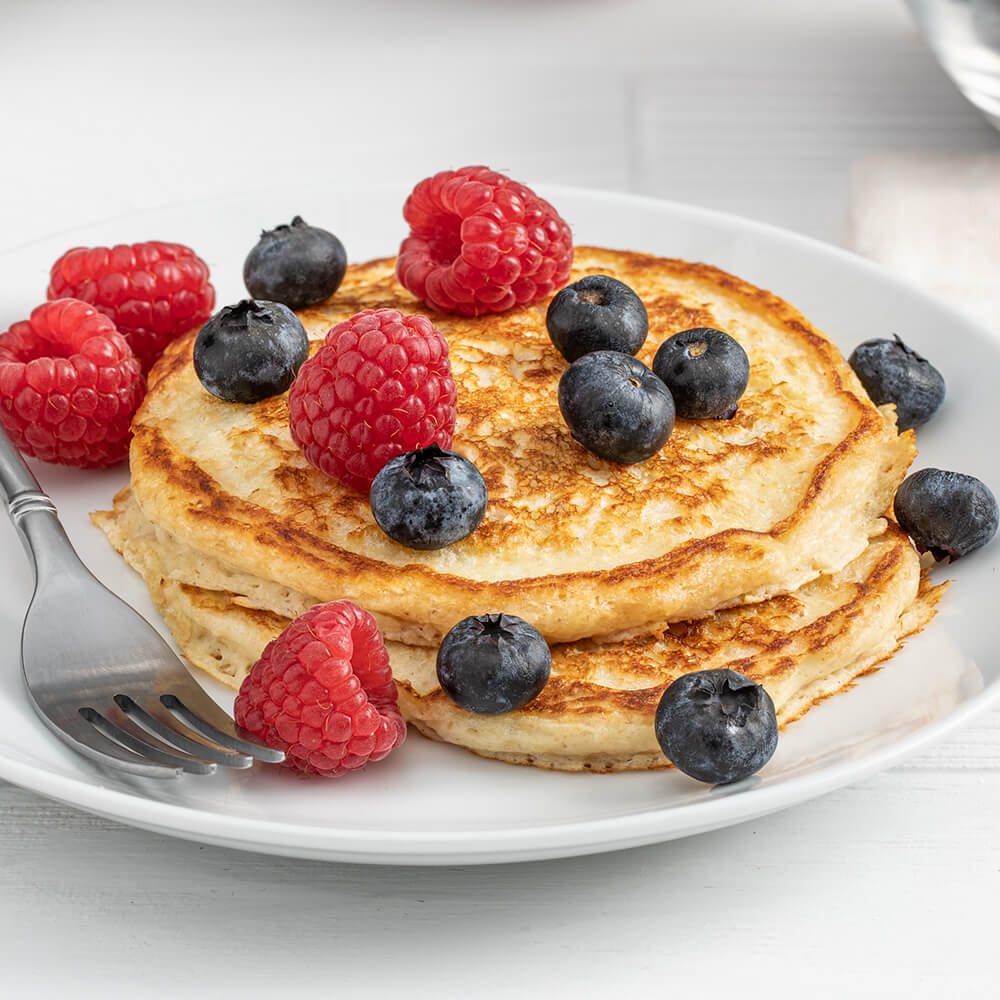 Oat Bran Pancakes | Low Sugar Recipe