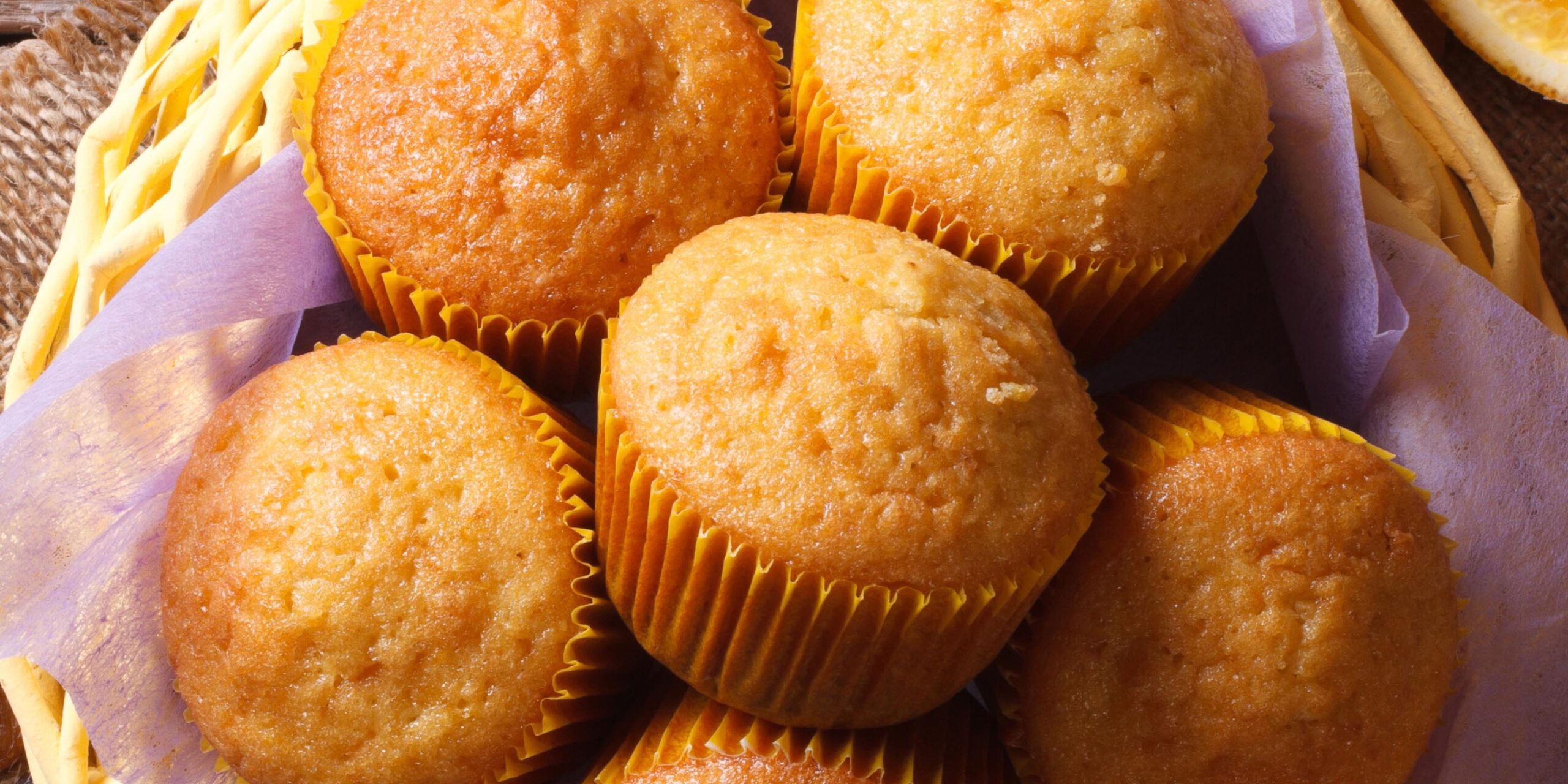 Orange Yoghurt Muffins | Low Sugar Recipe