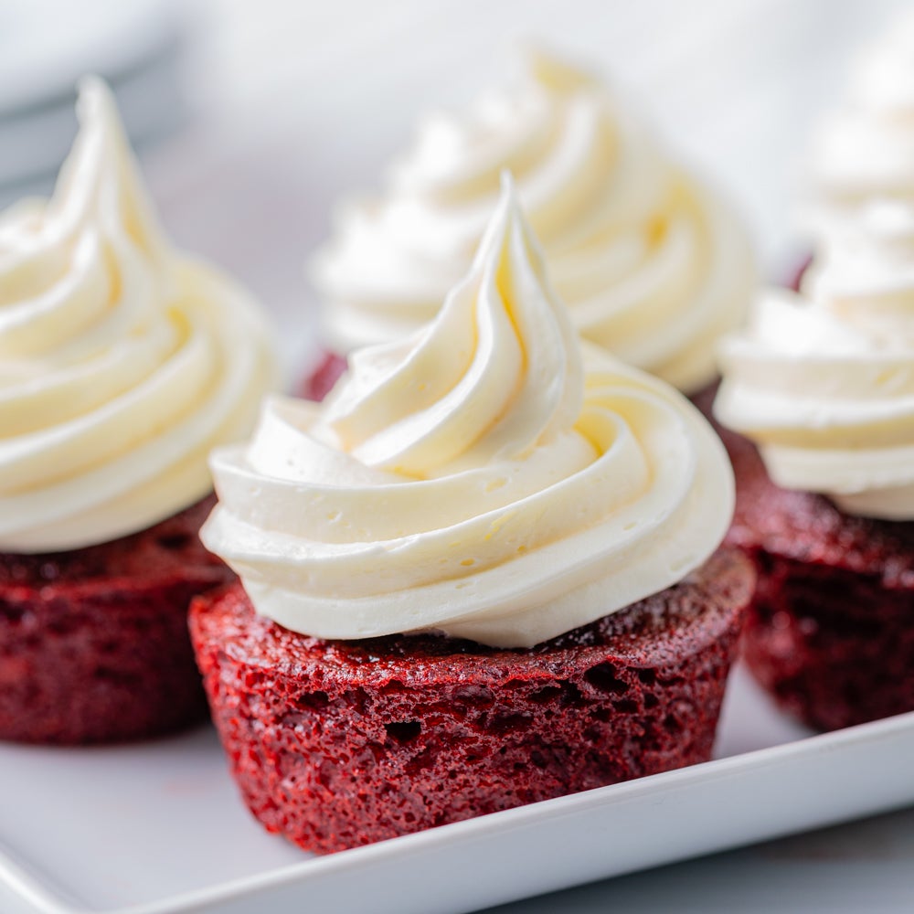 Red Velvet Cupcakes | Low Sugar Recipe