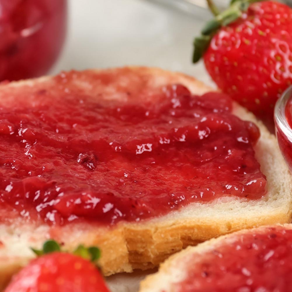 Strawberry Jam | Low Sugar Recipe