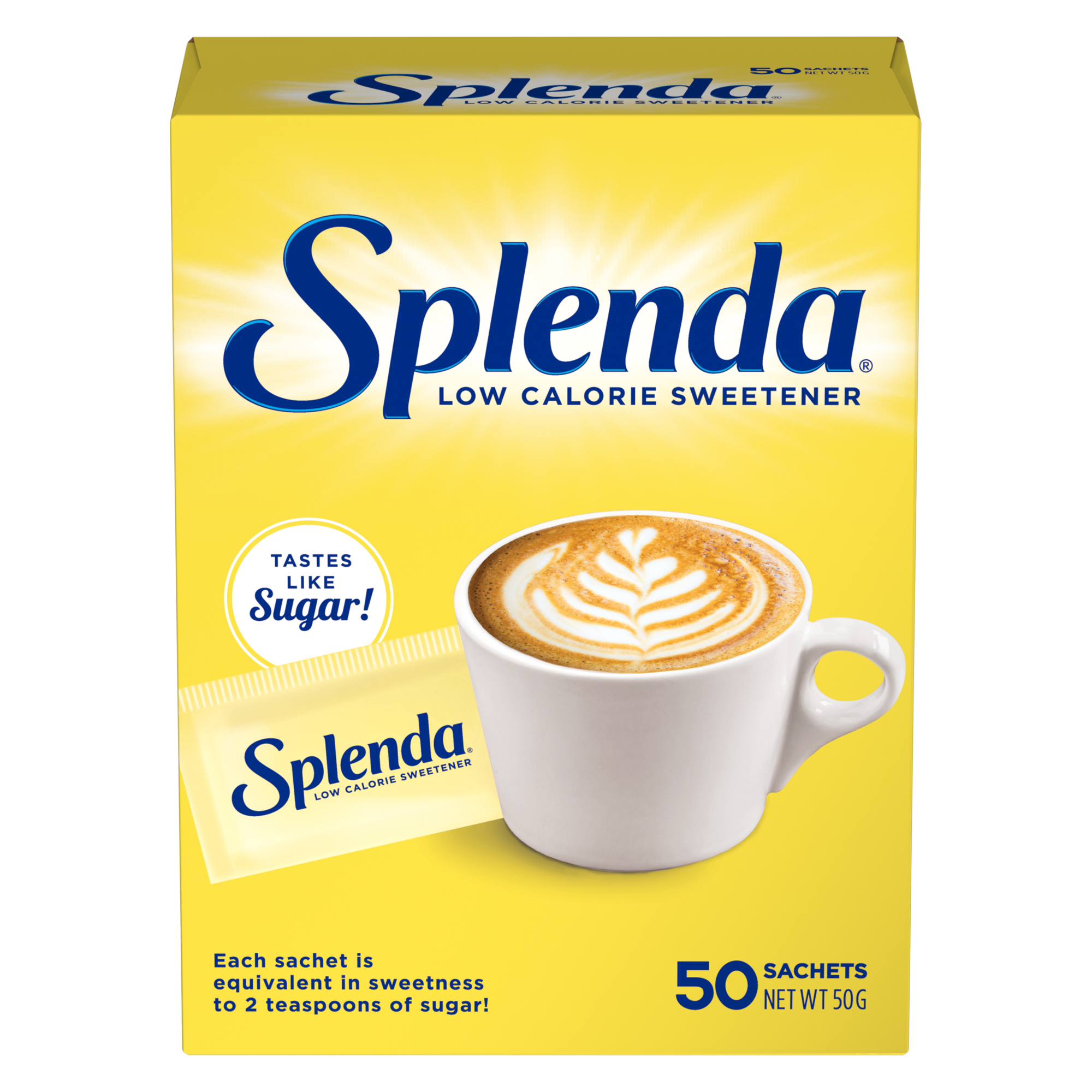Splenda Sweetener Sachets 50ct. - Front