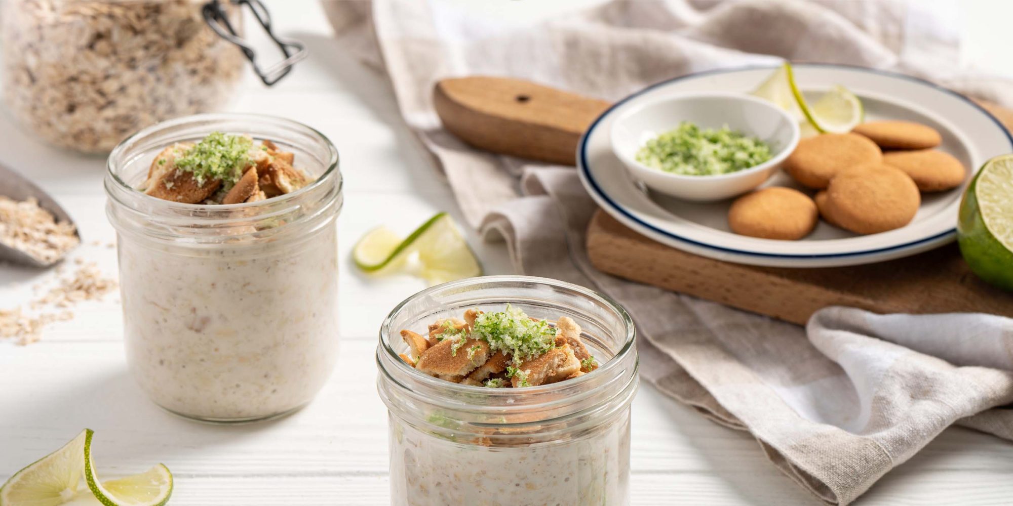 Key Lime Pie Overnight Oats