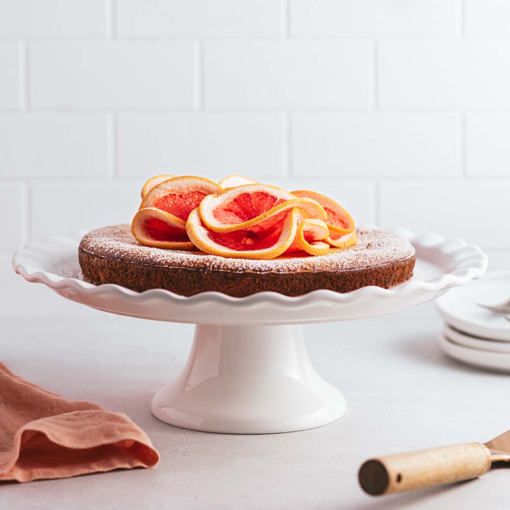 Grapefruit Olive Oil Cake | Low Sugar Recipe
