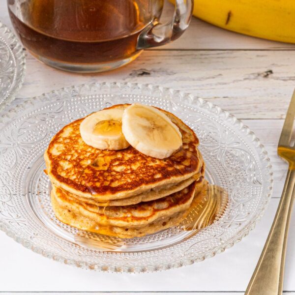 Whole Wheat Banana Pancakes